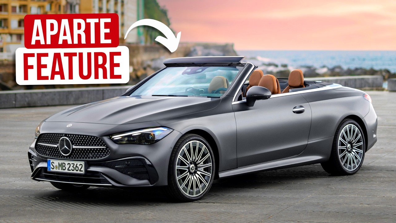 Mercedes-Benz CLE Cabriolet: de ultieme vierzits cabrio?