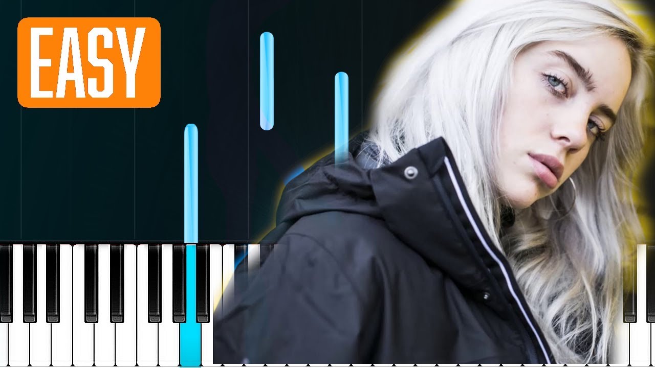 Billie Eilish - wish you were gay (100% EASY PIANO TUTORIAL)