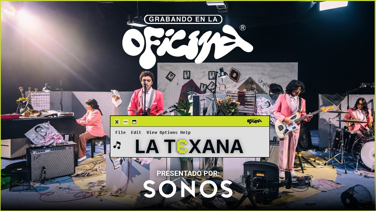 La Texana EN VIVO | Sesi&oacute;n Musical (Grabando En La Oficina) | Presentado por Sonos