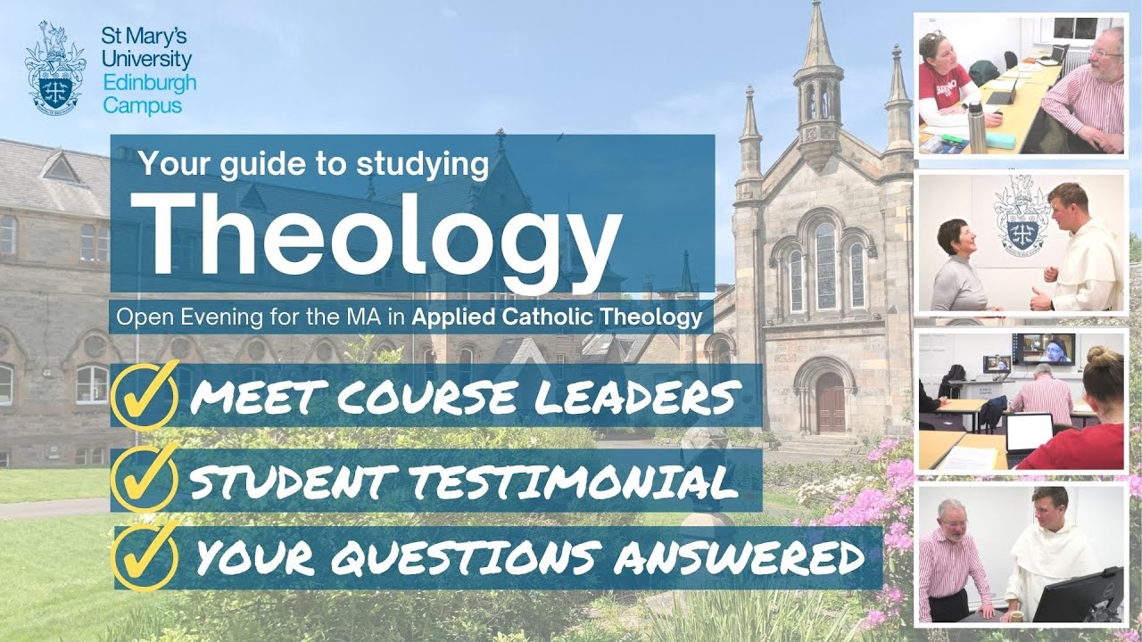 Study Theology at the Scottish Campus of St Mary's University