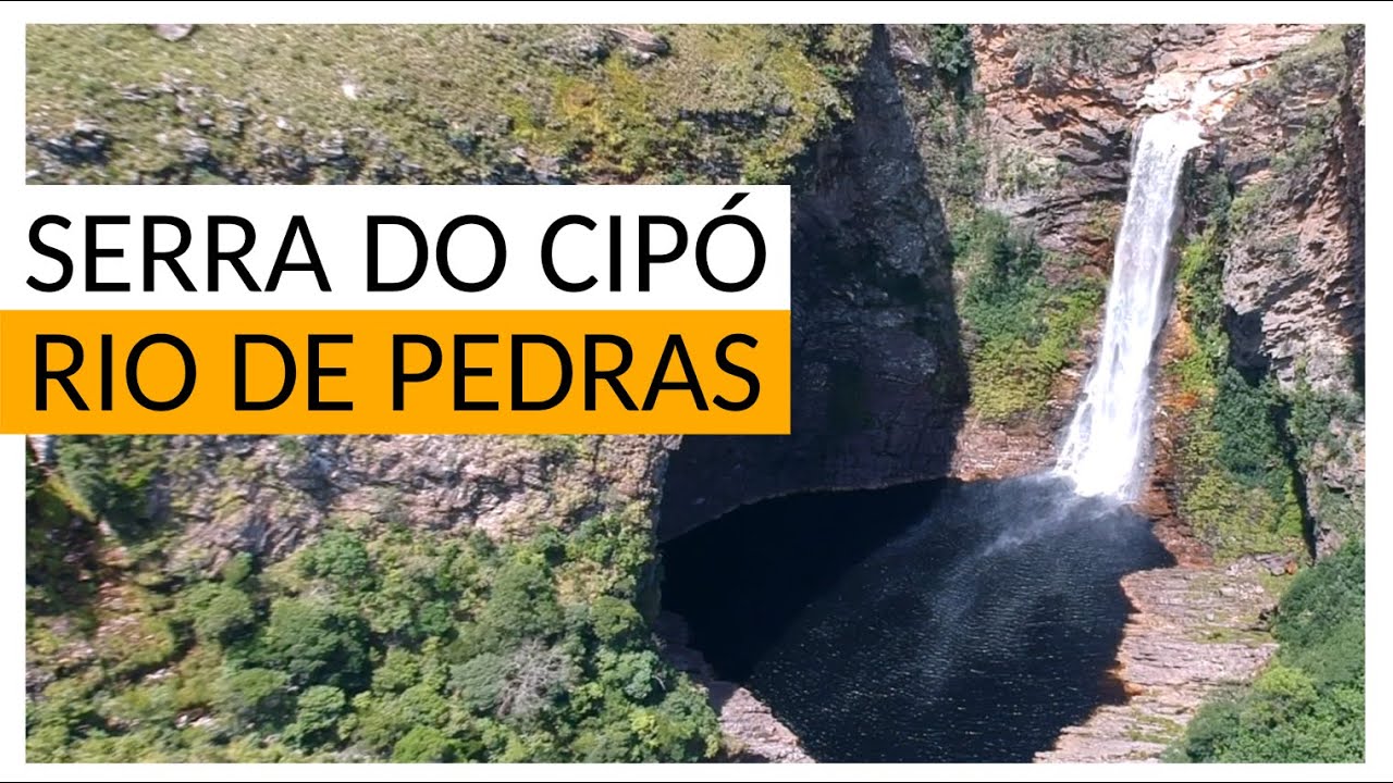 A linda Cachoeira do Rio de Pedras