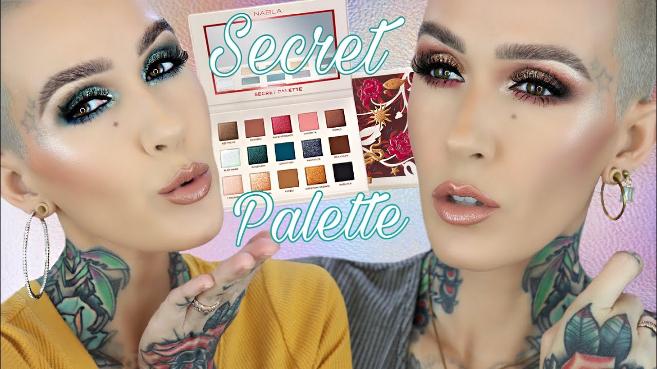 Nabla Secret Palette: 2 Looks & Overview