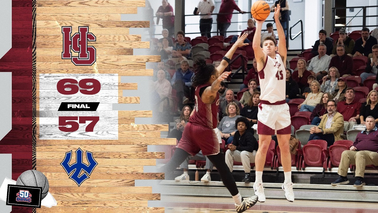 Hampden-Sydney Basketball Highlights (W&L-Full Clips)