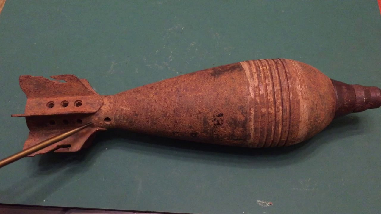 Советская 82мм минометная мина (Soviet 82mm mortar)