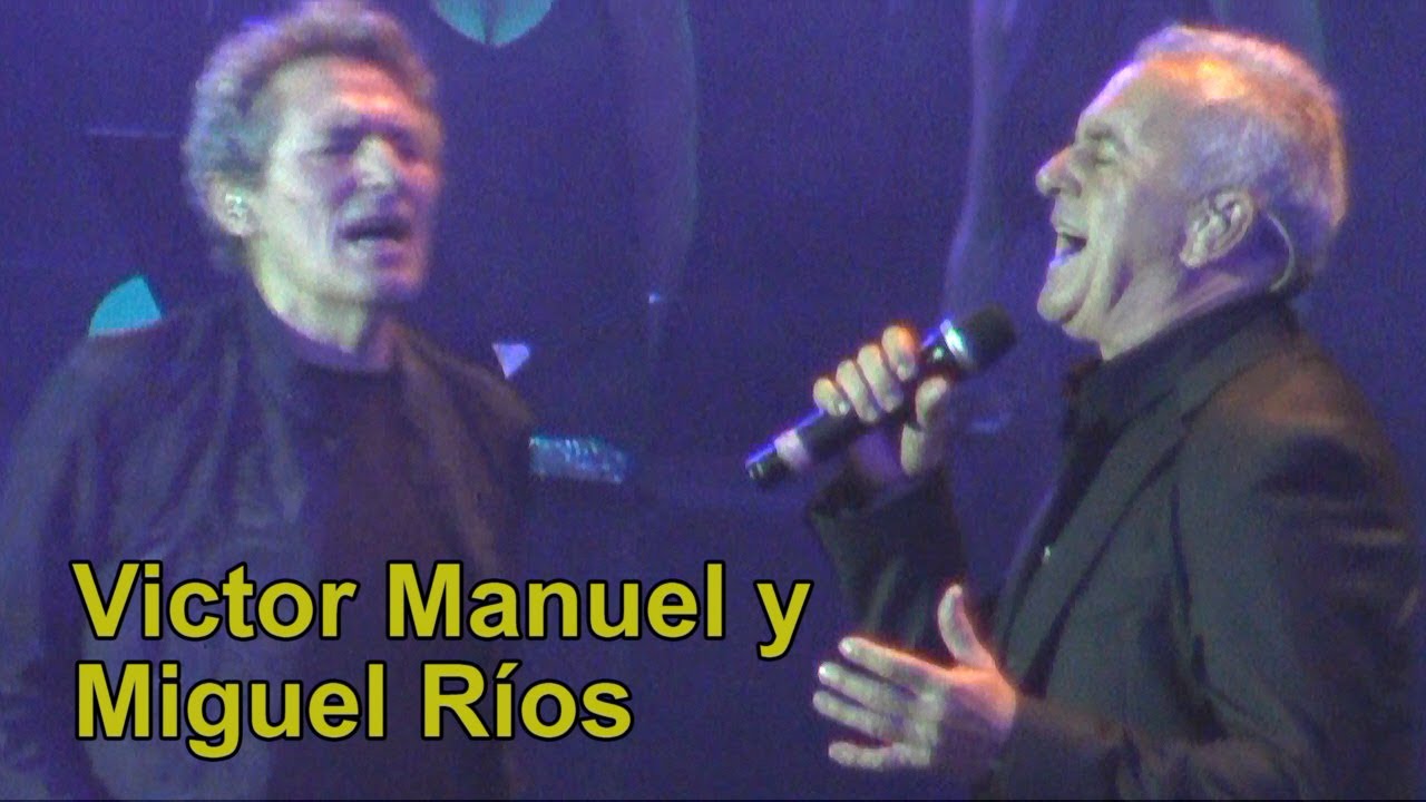 Victor Manuel y Miguel Ríos , Soy un Corazón Tendido al Sol , Barcelona 2016