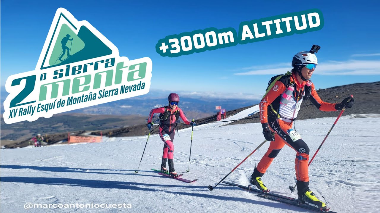 Carrera SKIMO por PAREJAS 👫 en Sierra Nevada (SIERRA MENTA)
