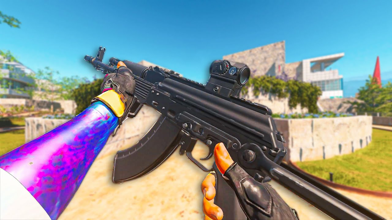 The Kastov 762 just melts people (MW2 Search and Destroy)