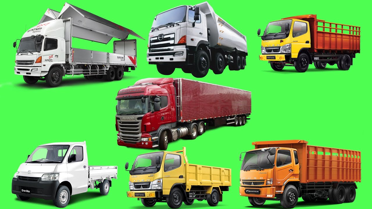 JENIS-JENIS TRUK BERDASARKAN UKURAN | TRUK TRONTON, TRUK BOX, TRUK PASIR, TRUK TRAILER, TRUK PICKUP