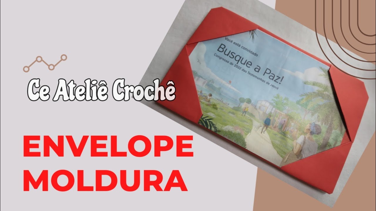 Envelope para Convites  | por @ceatelieartes