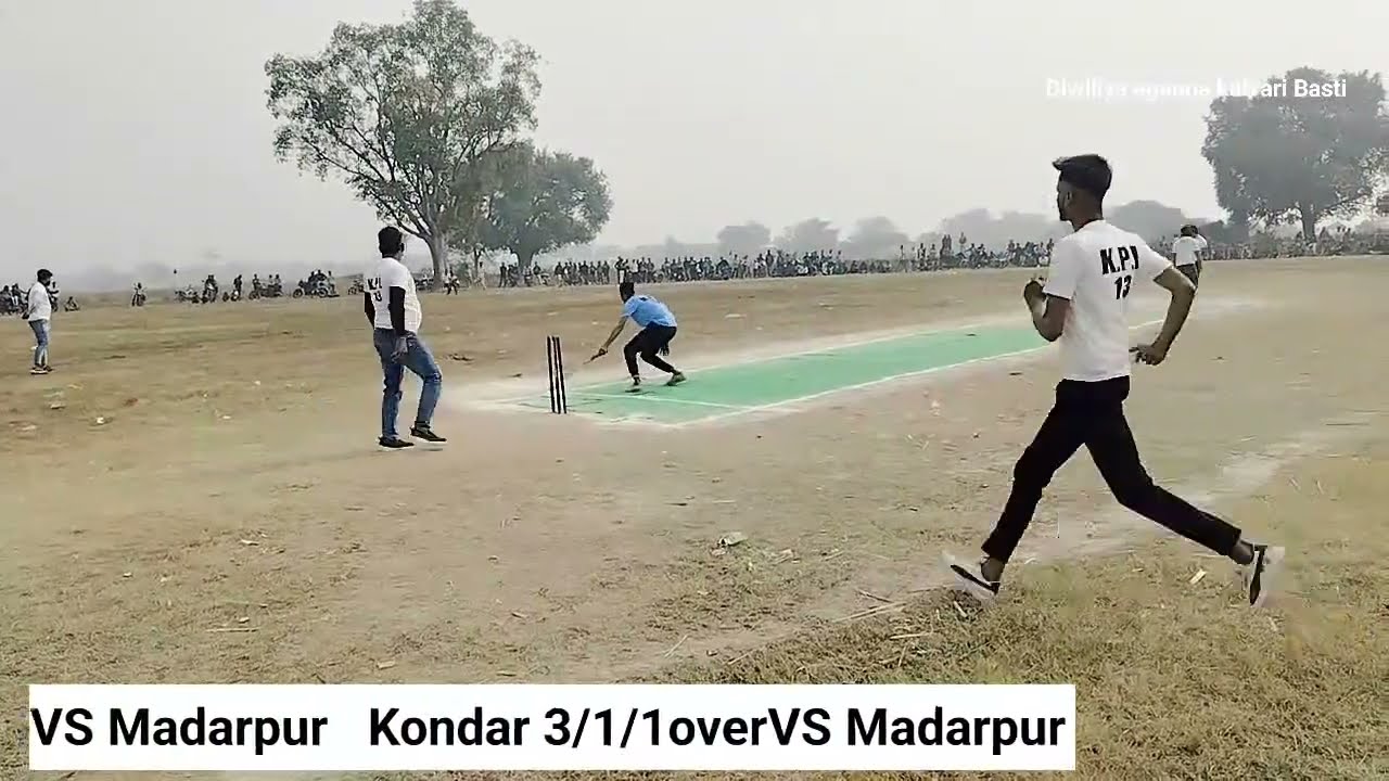 Live cricket Kondar VS Madarpur/Basti UP/live cricket