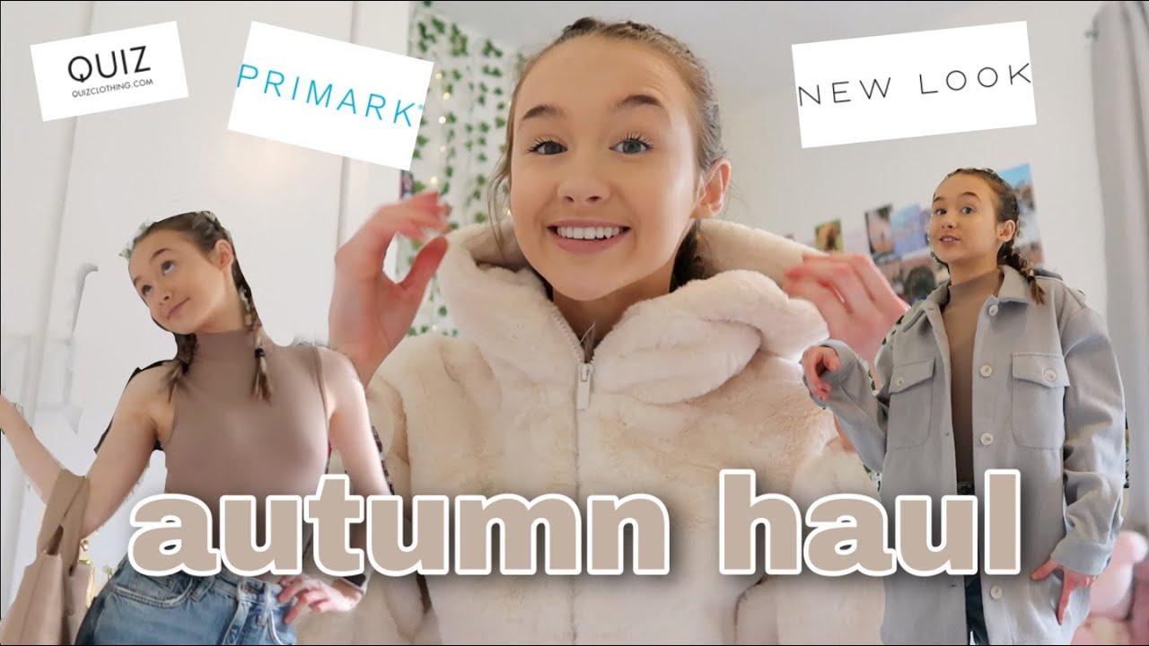 AUTUMN CLOTHING HAUL - PRIMARK, NEWLOOK, QUIZ