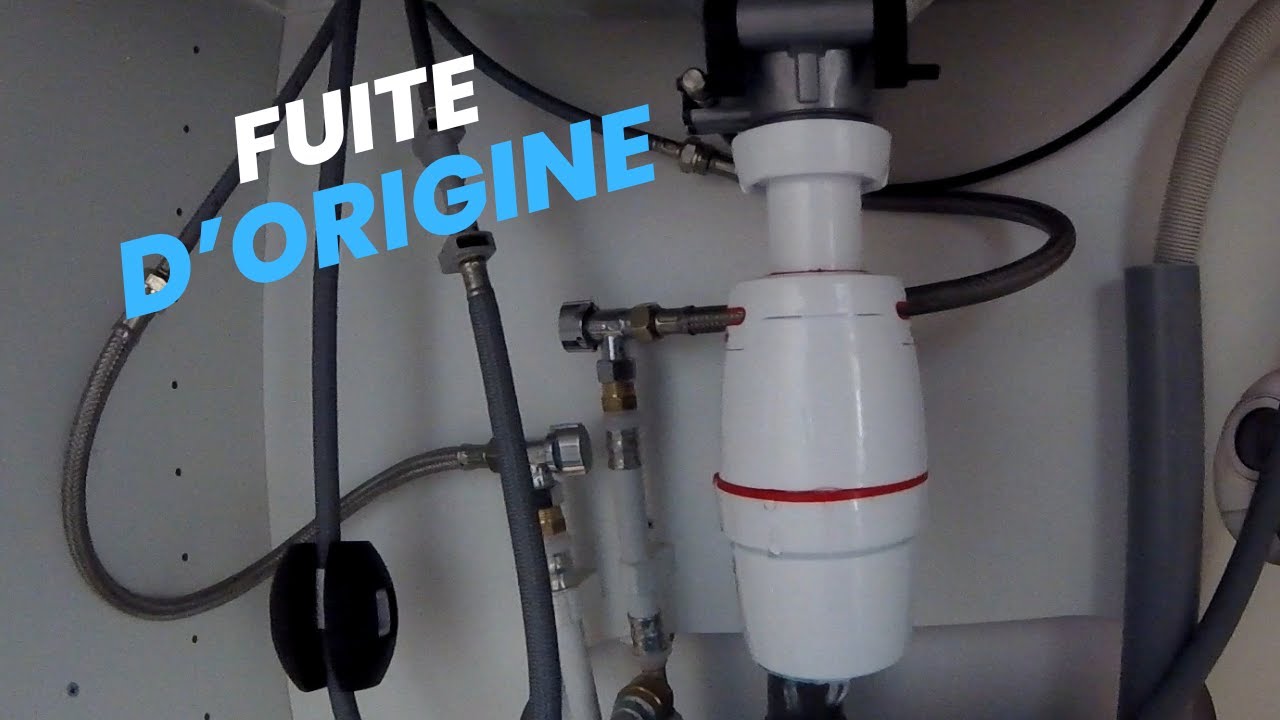 Quand le siphon fuit dès le premier jour... Siphon Wirquin Neo Air