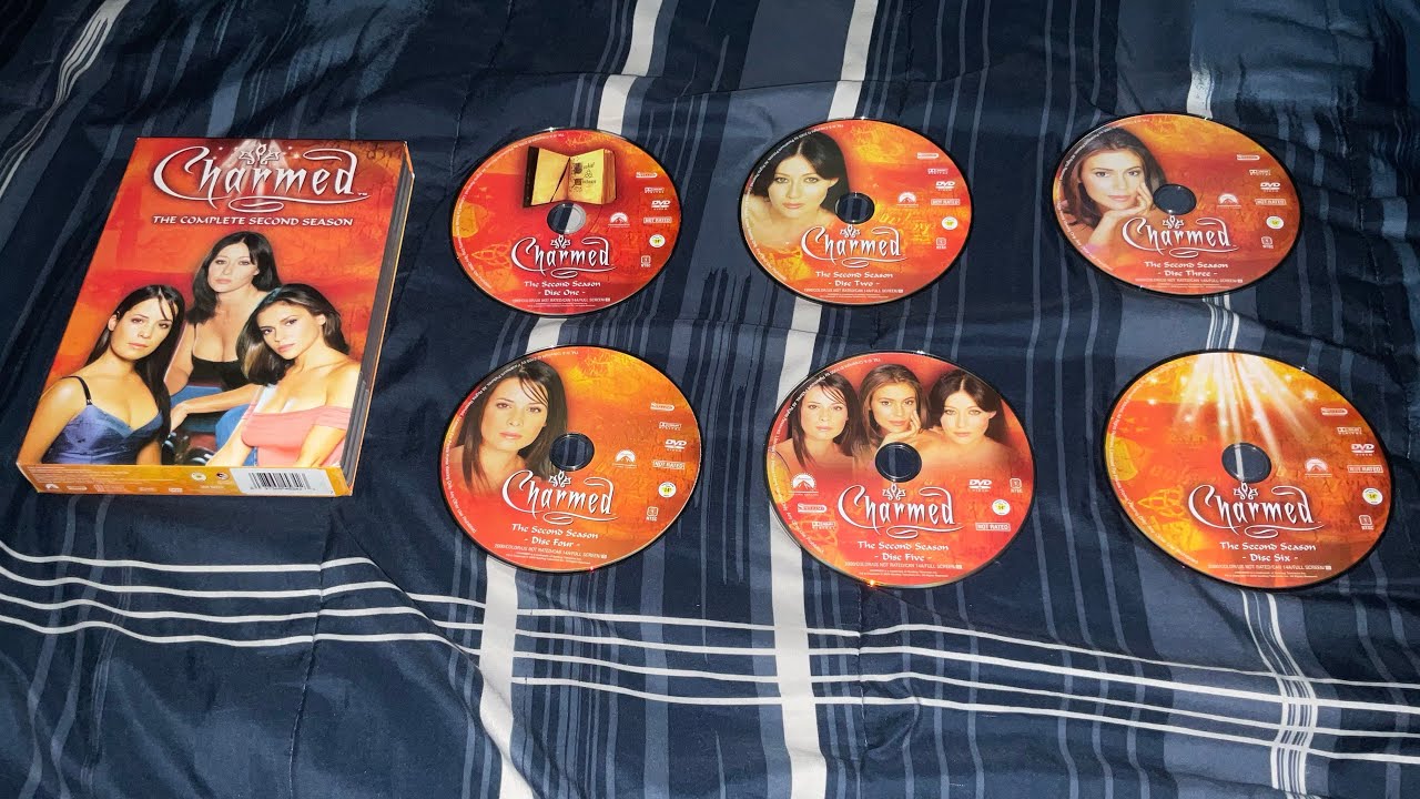 Opening to Charmed: The Complete Second Season 2005 DVD (All 6 discs)