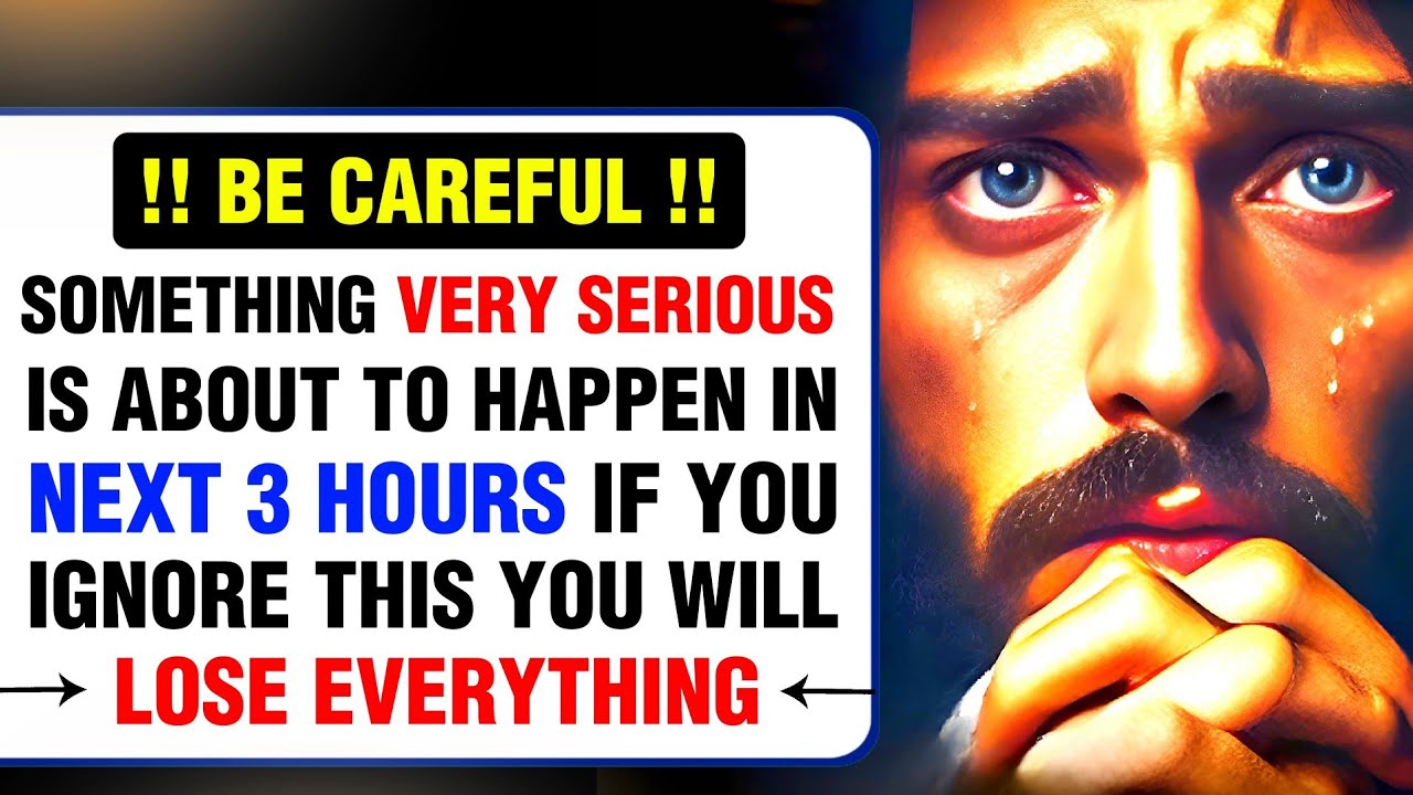 !! BE CAREFUL !!  IF YOU IGNORE THIS YOU WILL LOSE EVERYTHING । God's message today । #jesus #god