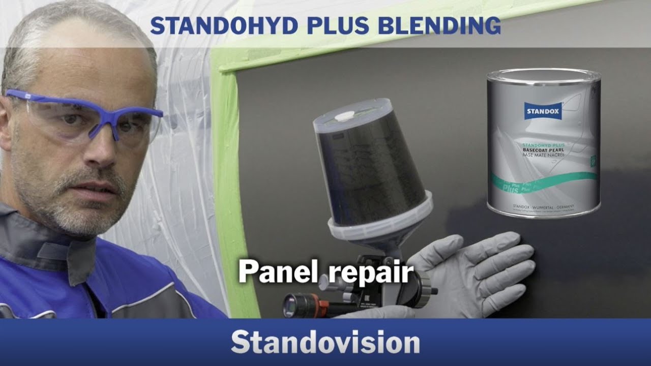 Standohyd Plus Basecoat - Blending within a panel