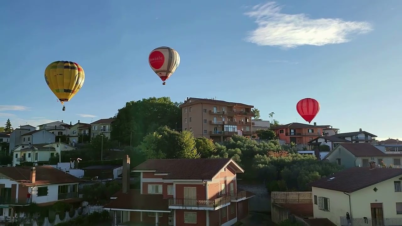 Fragneto Monforte - 37° Raduno Internazionale delle Mongolfiere