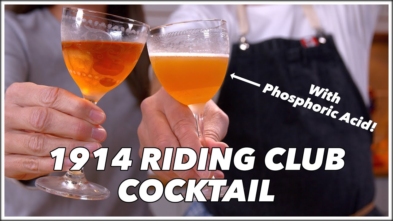 Коктейль с фосфорной кислотой! Коктейль Riding Club 1914 года — Glen And Friends Cocktails After ...