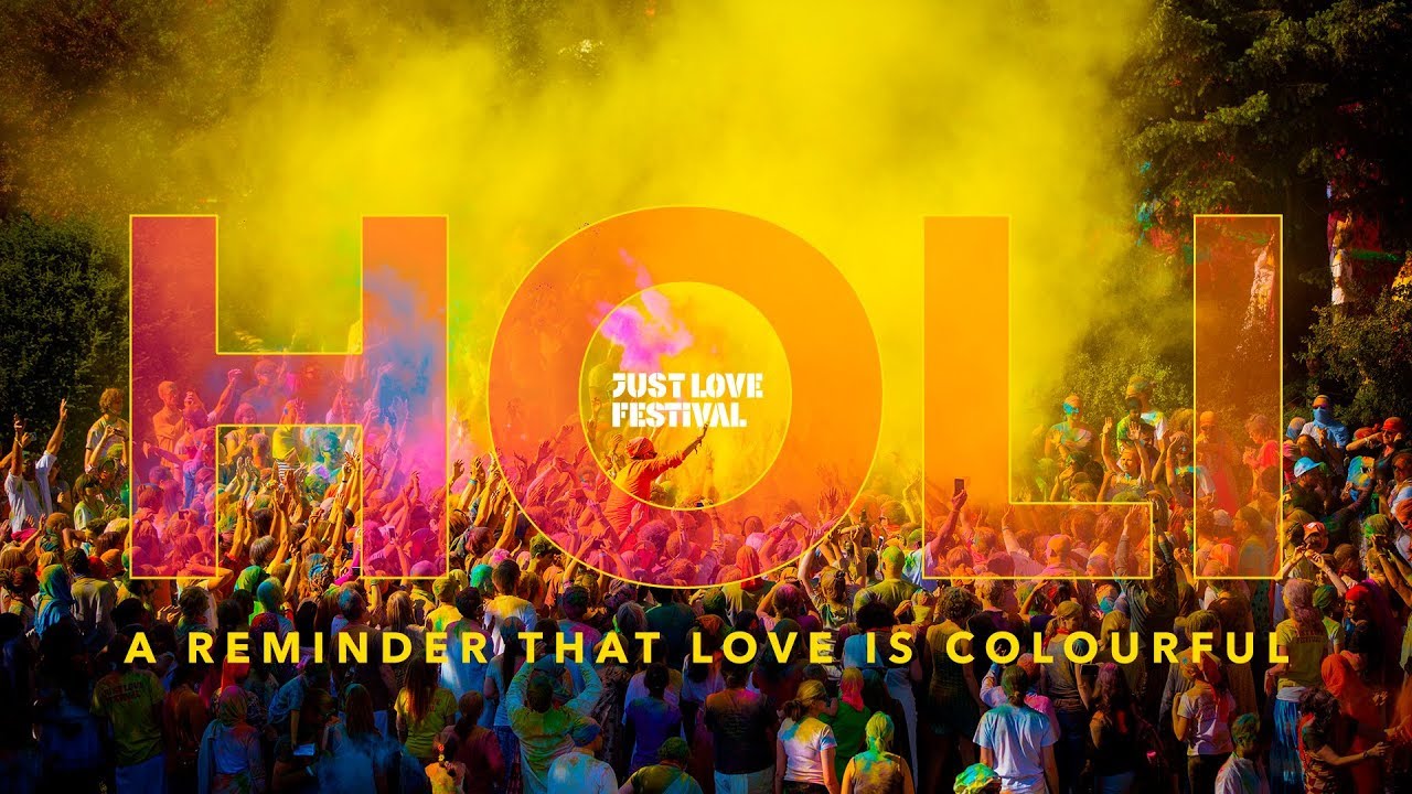Holi Highlights from The Just Love Festival 2018