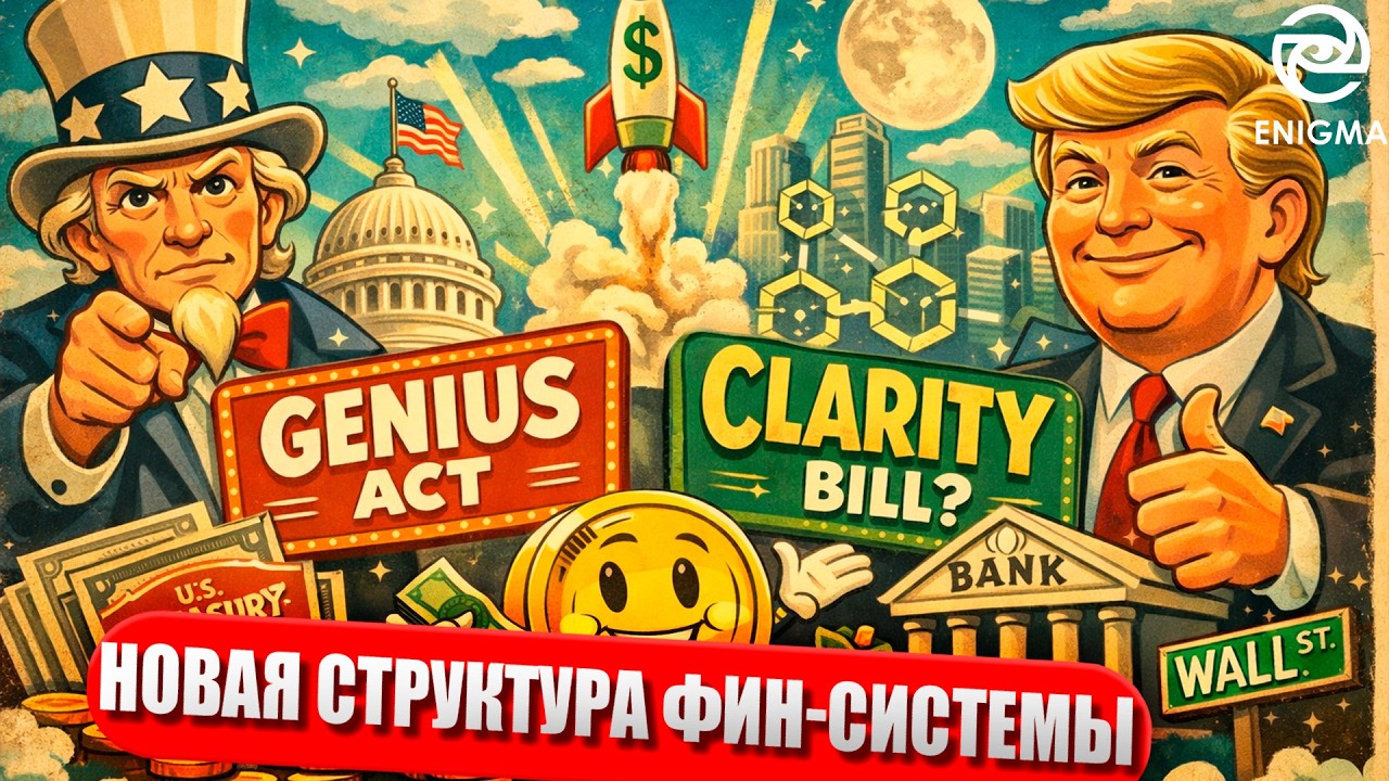 КРИПТОРЫНОК ЗАМЕР. БАНКИ НЕ ДАЮТ ДОРОГУ CLARITY?