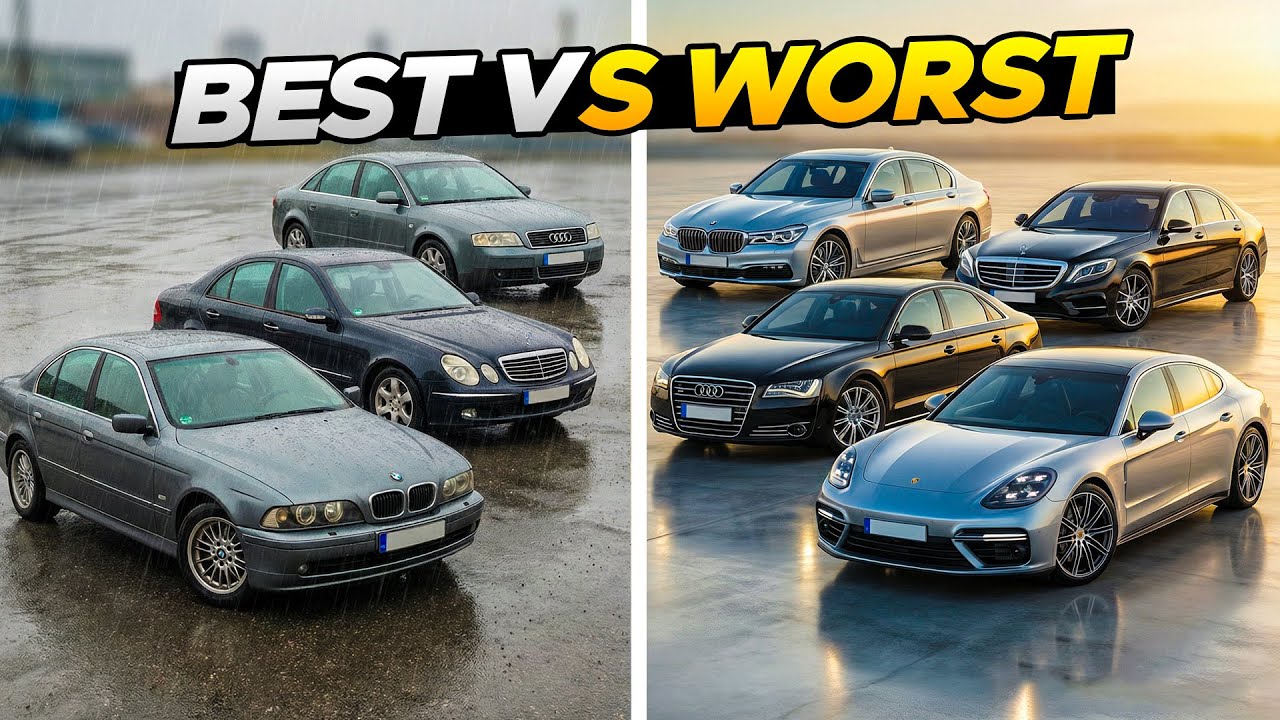3 WORST And 4 BEST GERMAN LUXURY SEDANS In 2026