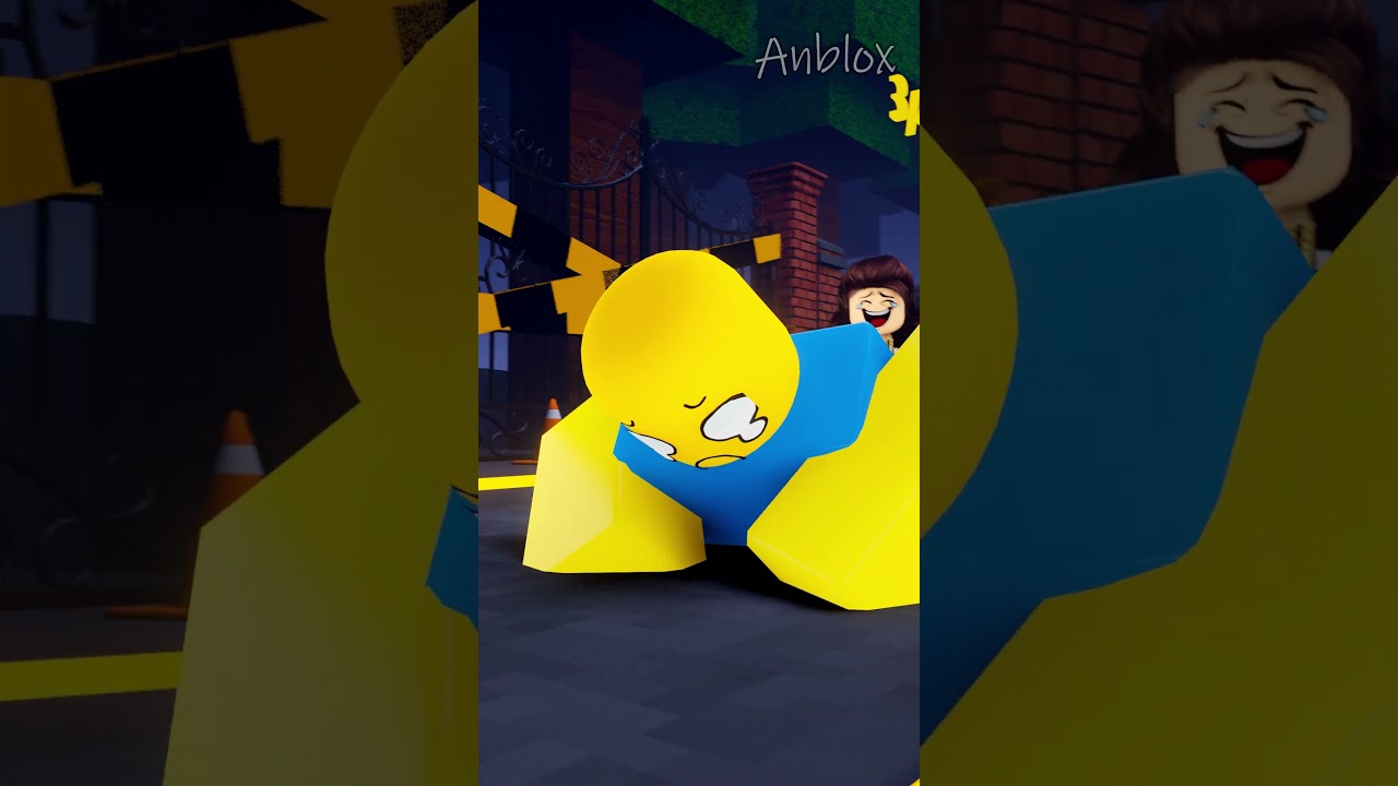 When the PRO team joined the Noob team 💀 - Roblox animation 99 Nights in the Forest #robloxanimation