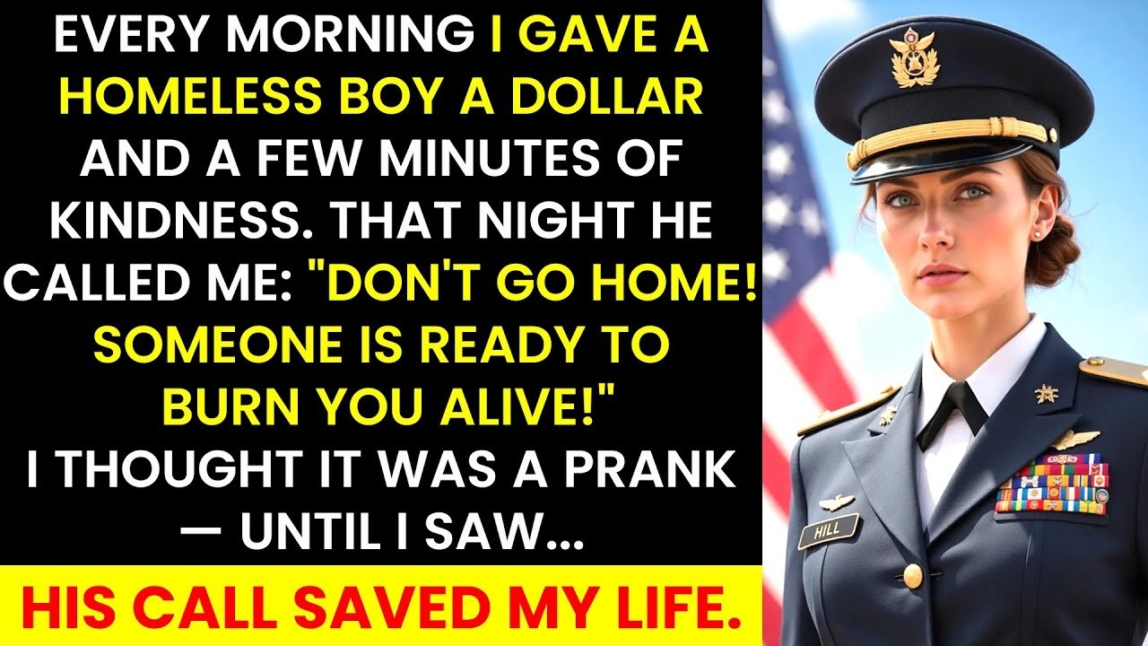 I Gave A Homeless Boy 1 Every Morning One Day He Called Me And Said “Don’t Go Home” That Night