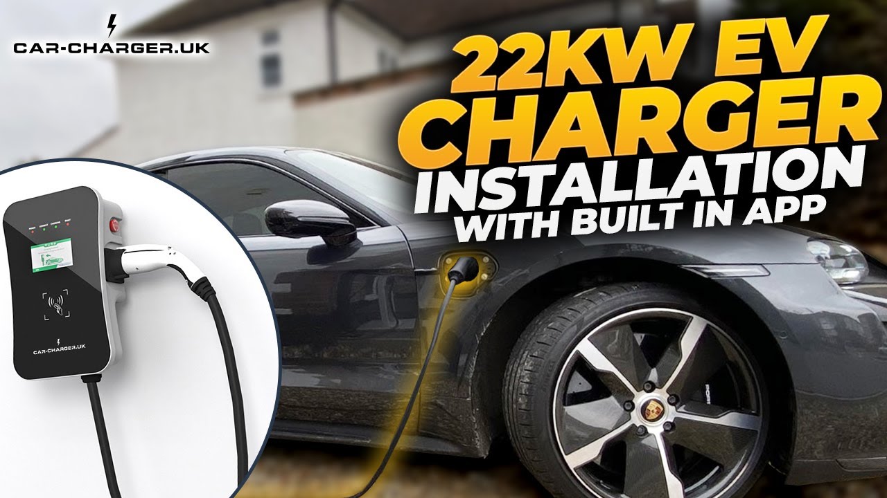 CAR CHARGER UK - 22KW EV Charger Installation Video