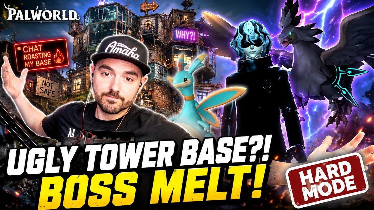 We Are Beating Tower 5 Tonight. (Hard Mode) | Palworld Live