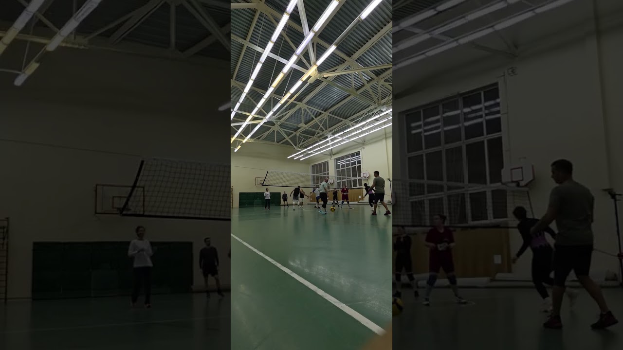 Let's play volleyball 