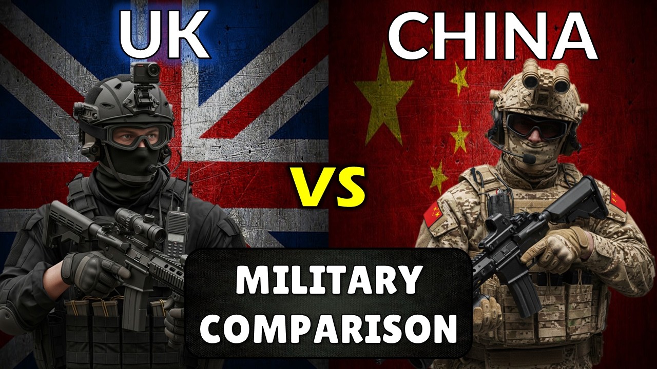 UK vs China: Military Power Comparison 2026 | Who Would Win?