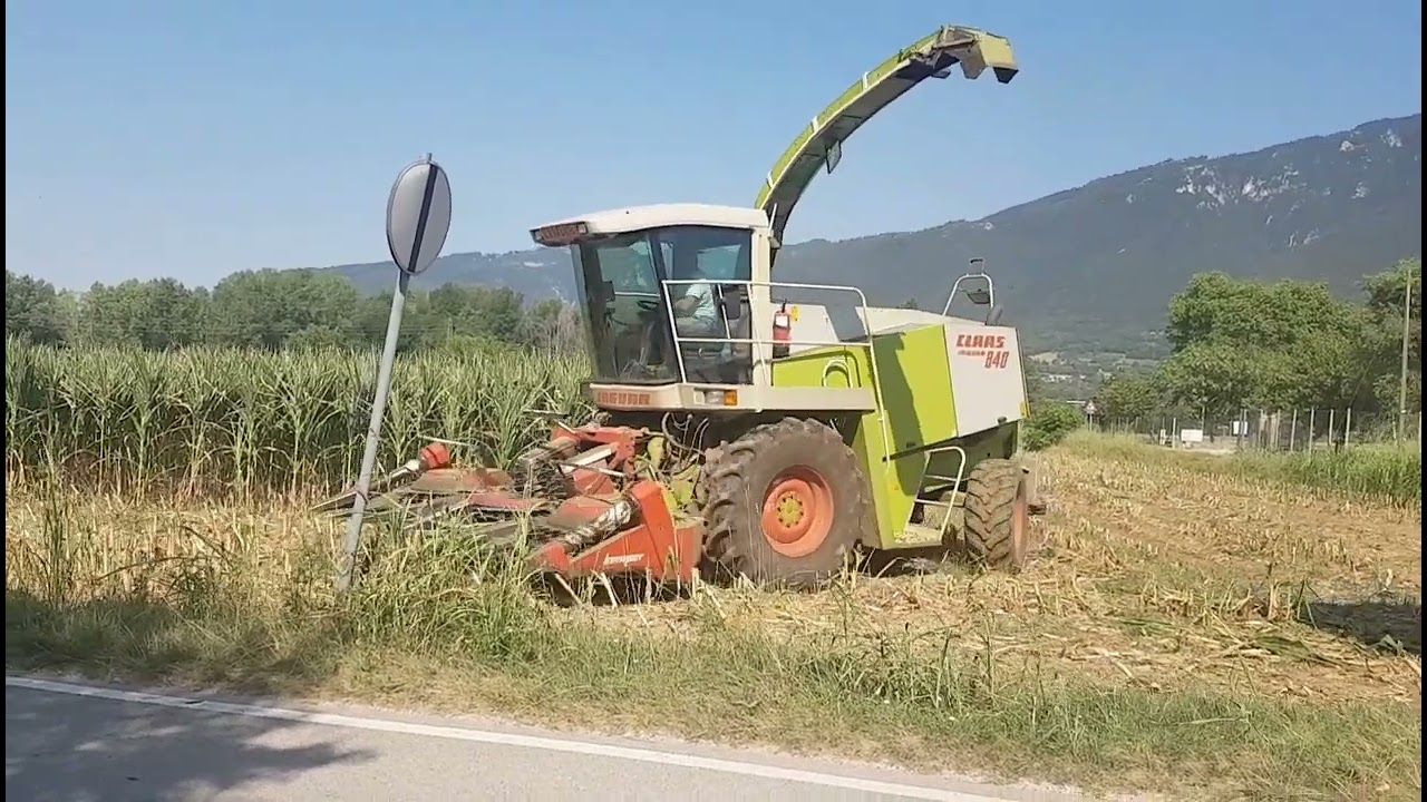 Trinciato mais 2022/Claas Jaguar 840+Kemper 4500/F.lli. Moena.