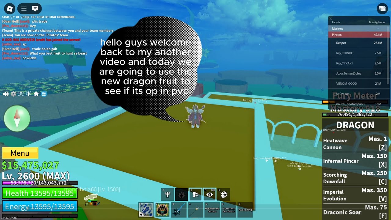 using the new dragon fruite to see if its op to pvp with #viralvideo #video  #bloxfruits
