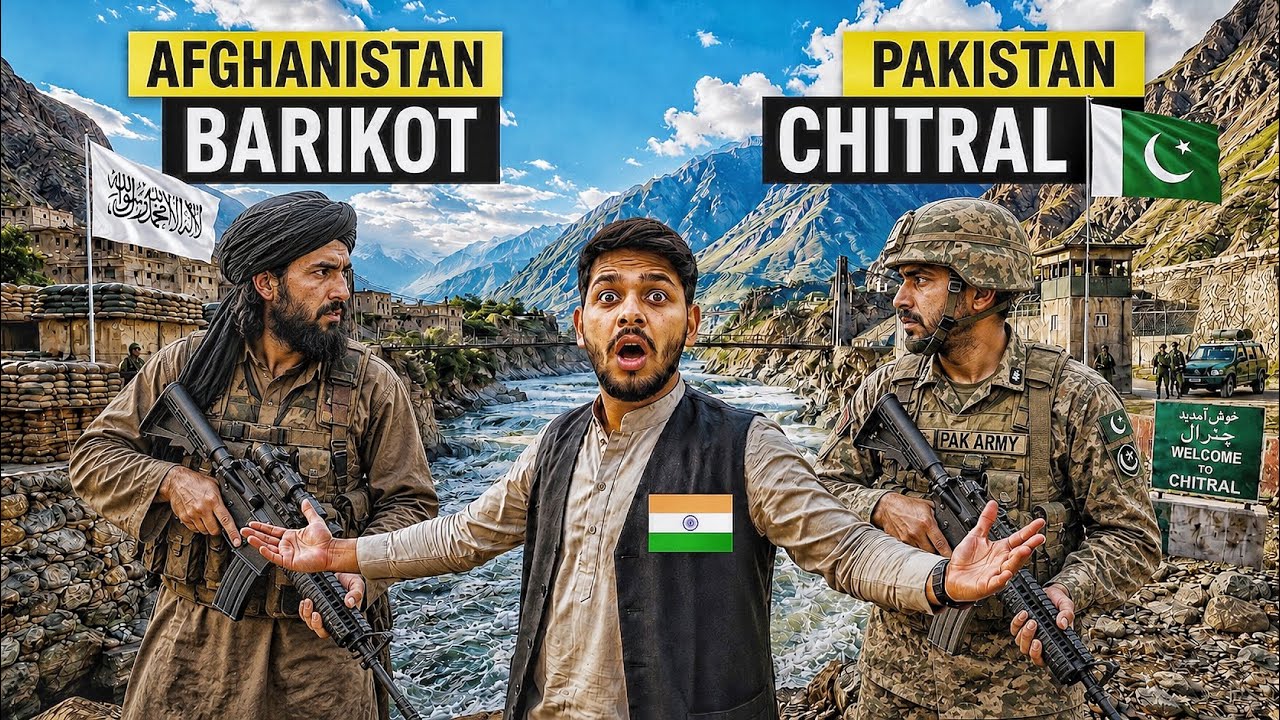 Life on the Afghanistan&ndash;Pakistan Border 🇦🇫🇵🇰 | A Journey Into a Conflict Zone ( First Indian here )