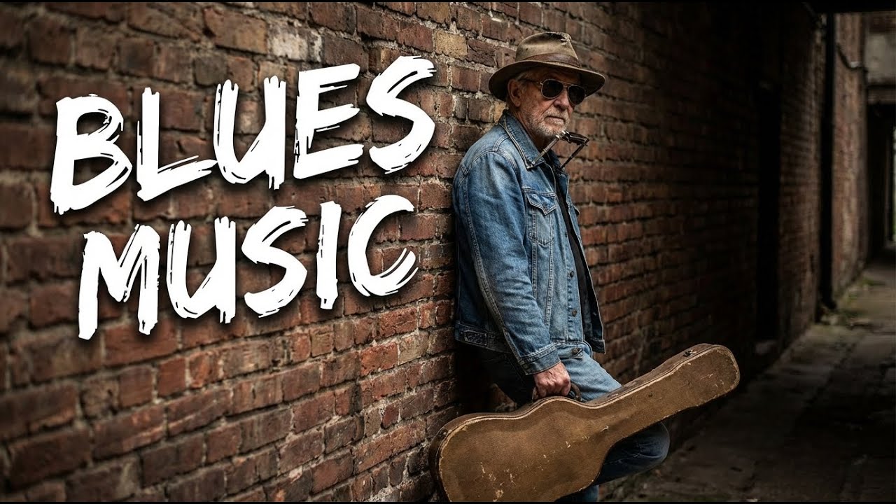 Relaxing Electric Blues 🎶 Calm & Soulful Guitar Sounds