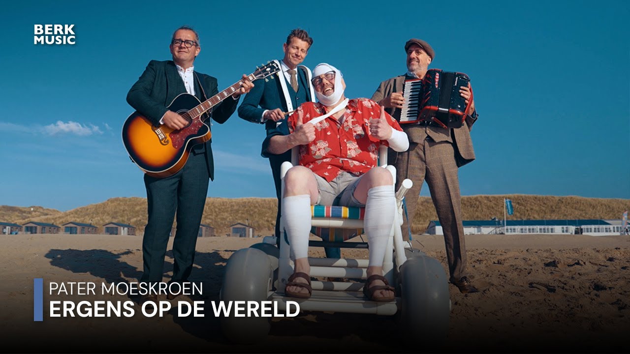 Pater Moeskroen - Ergens Op De Wereld (Officiële Videoclip)