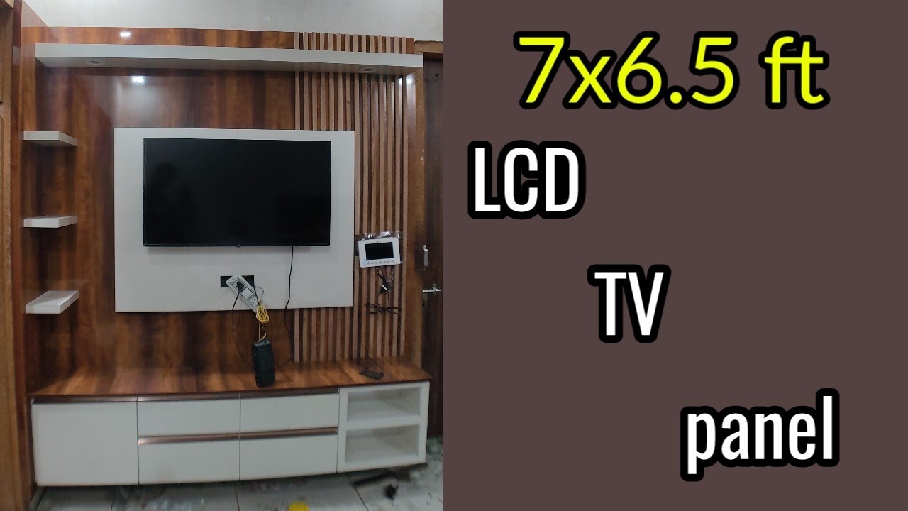 TV panel design for home | how it's made by DTD CAR पेंटर