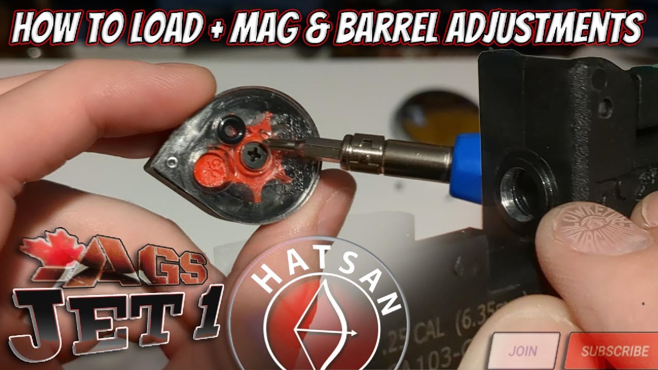 How to Load & Adjust Your Hatsan Jet Magazine: Fix POI Shift & Barrel Alignment @AirgunSourceCanada