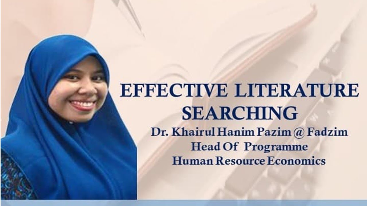 PGWS 10/2021 | Effective Literature Searching