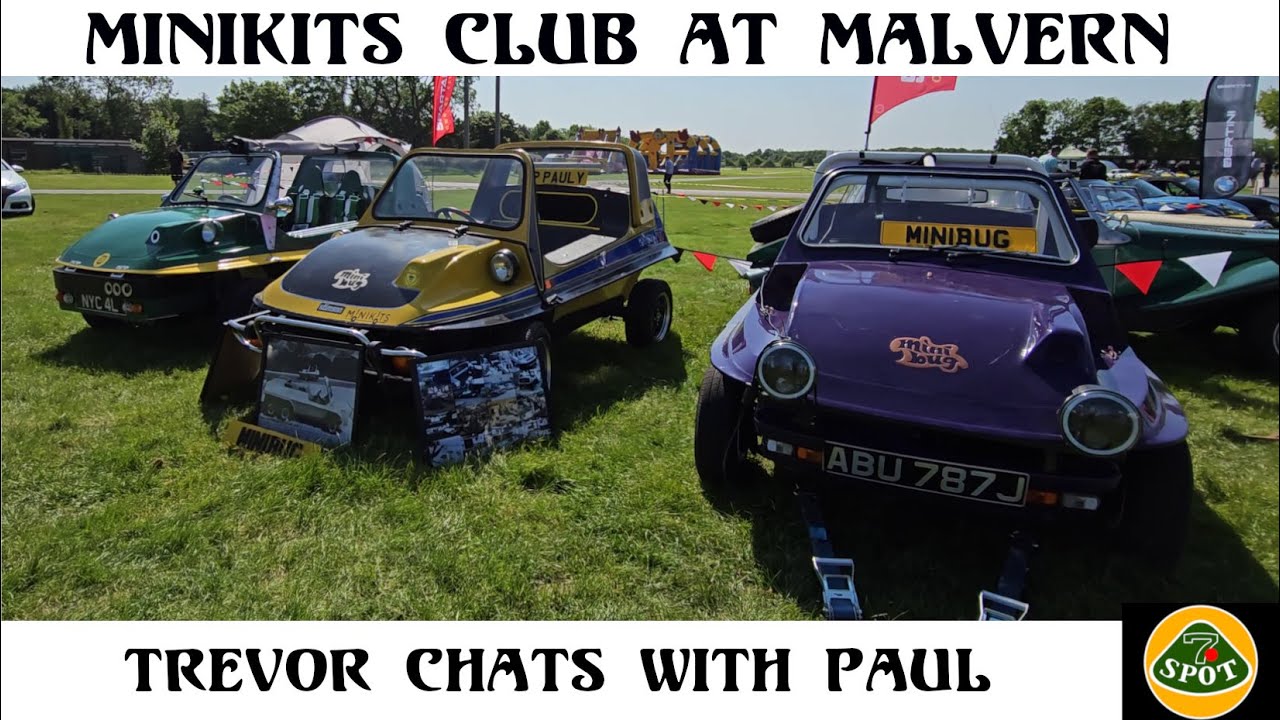 Minkits Club at the National Kit Car Show 2023 in Malvern
