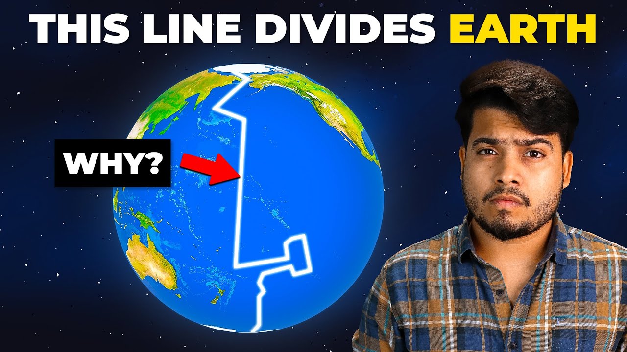How This LINE Divides Earth in Day & Night? | The International Date Line