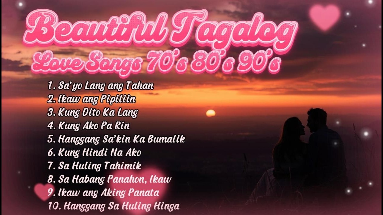 Beautiful Tagalog Love Songs 70's 80's 90's ❤️ Relaxing Tagalog Love Songs Playlist Vol.1