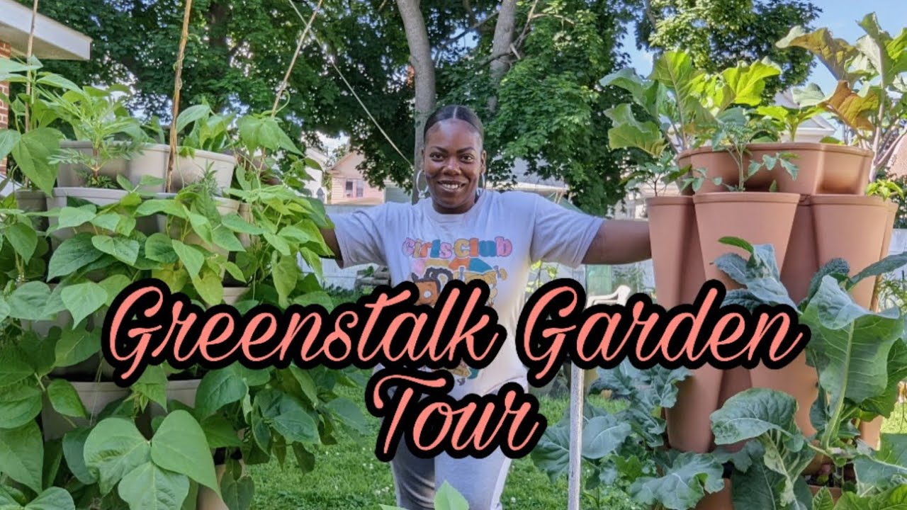 Greenstalk Garden Tour! Grow More Food In Less Space!