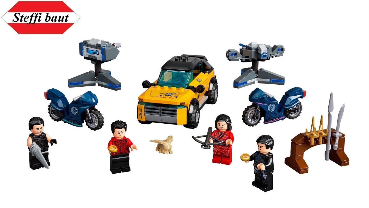 LEGO Marvel 76176 Escape from The Ten Rings - LEGO Speed Build
