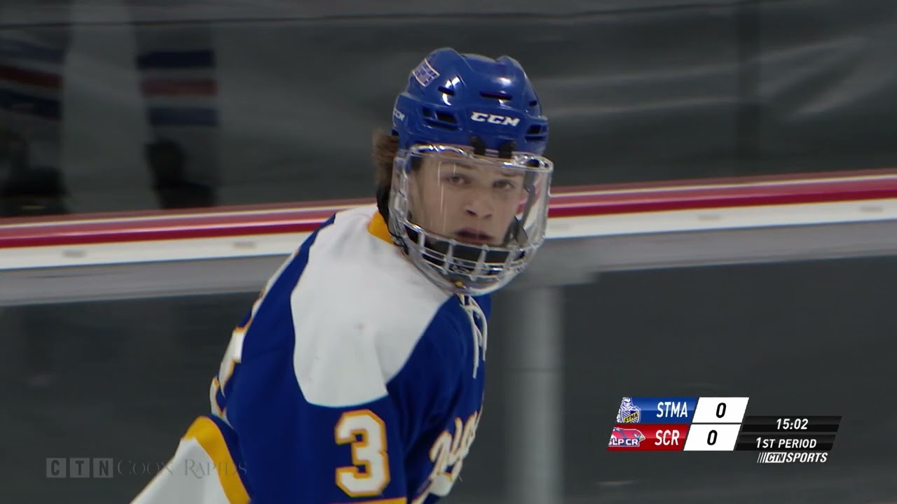 Boys Hockey St. Michael-Albertville at Spring Lake Park/Coon Rapids 11.26.24