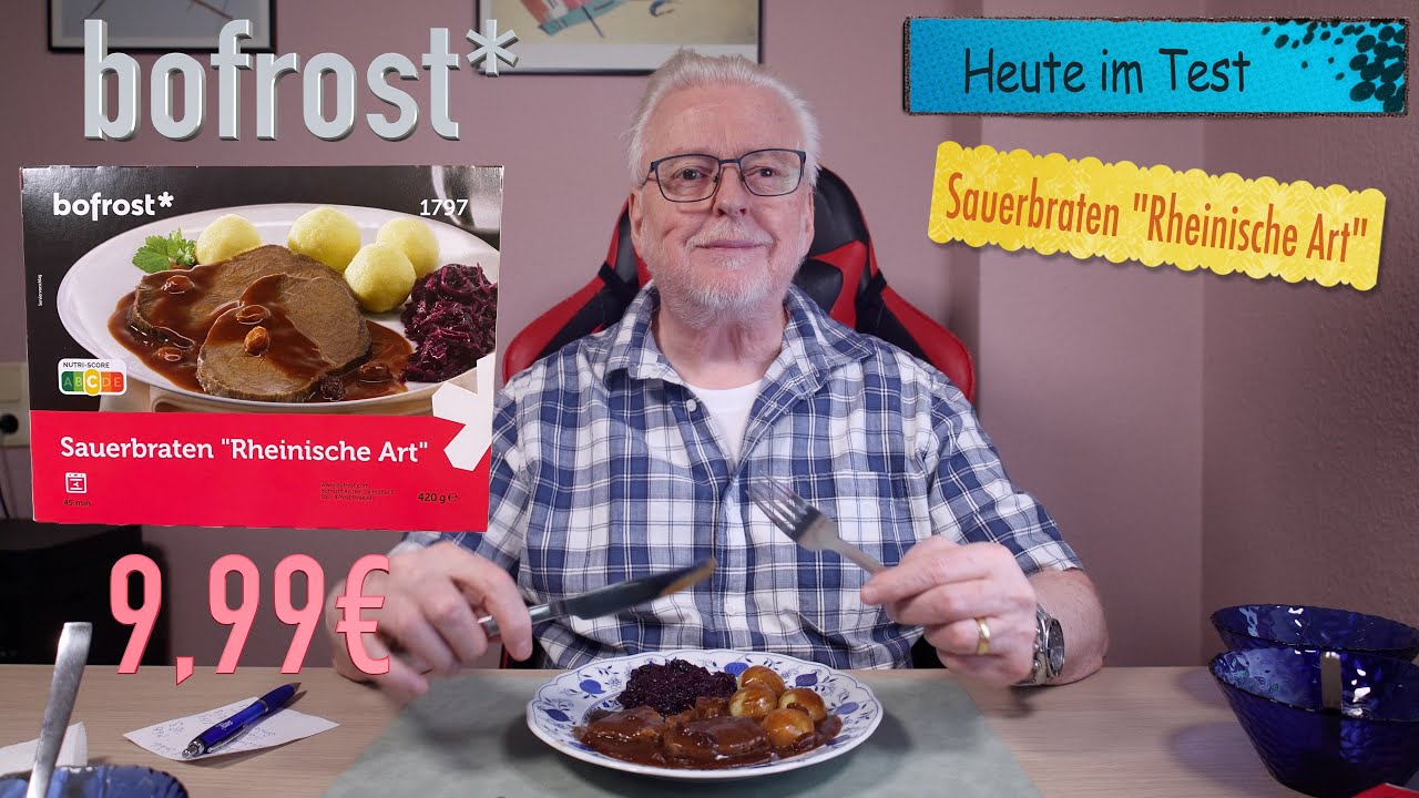 Sauerbraten „Rheinische Art“ von bofrost 9,99€ - Fertiggericht TK