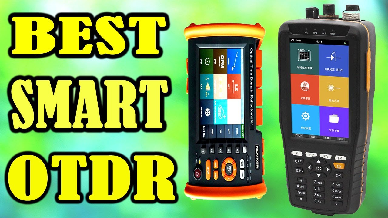 Top 5 New Touch Screen Smart OTDR in 2020 | Best OTDR Review