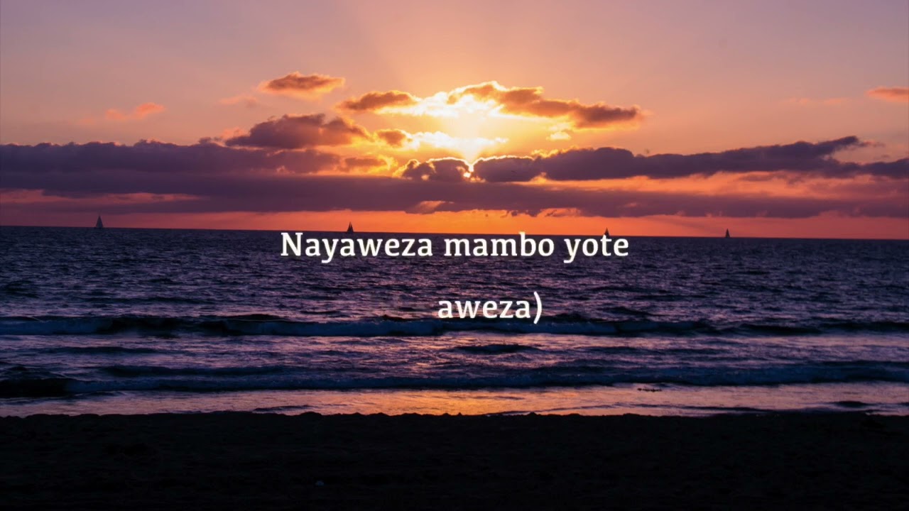 Epaphra masaka - nayaweza lyrics video