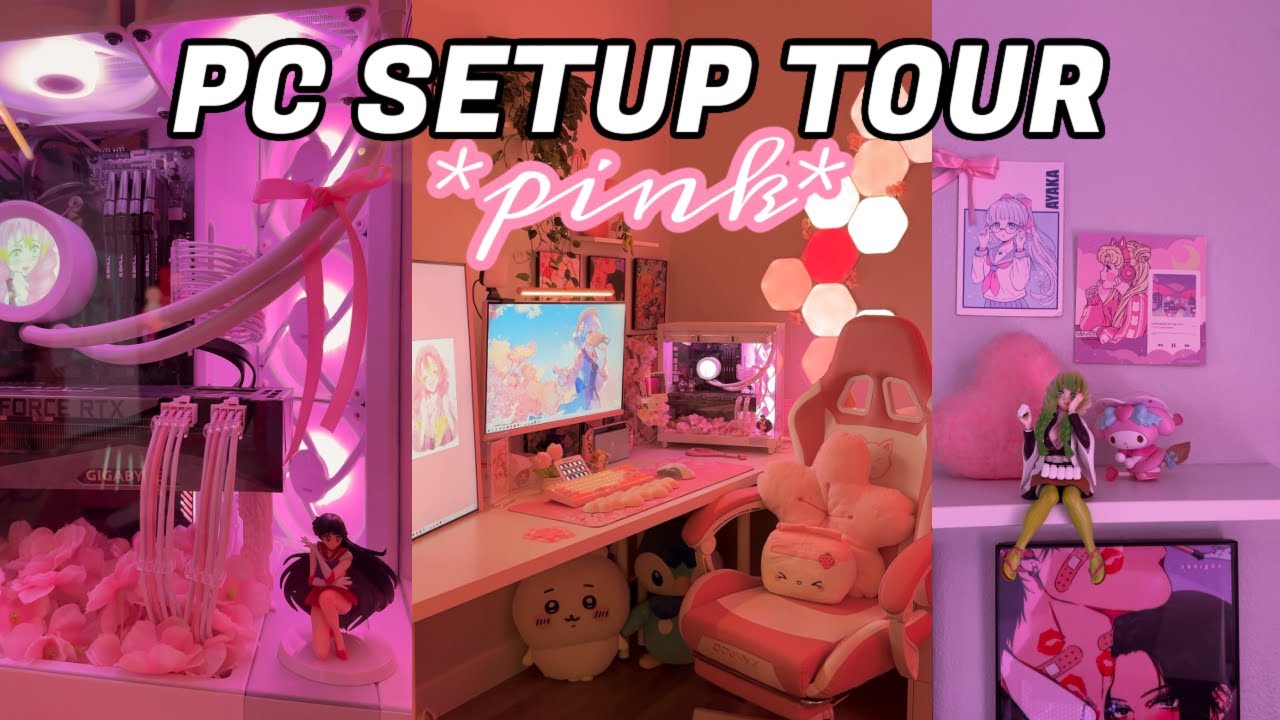 Розовая игровая конфигурация ПК 2025 🖥️🎀 | Добро пожаловать в мою розовую игровую систему!