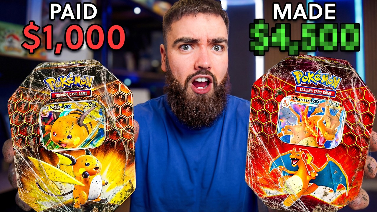 Can I Make Profit Buying $1,000 Pok&eacute;mon Tins?