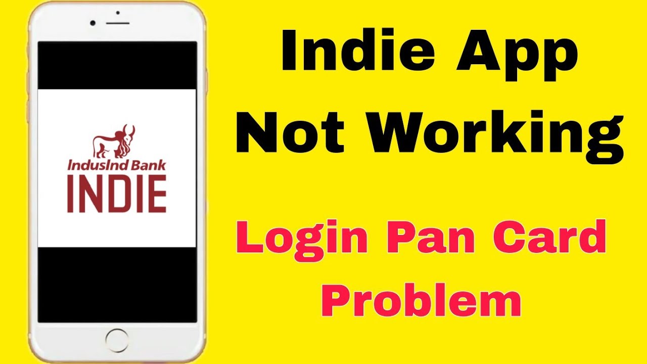 Indie App Not Working Login Pan Card All Problem Solve